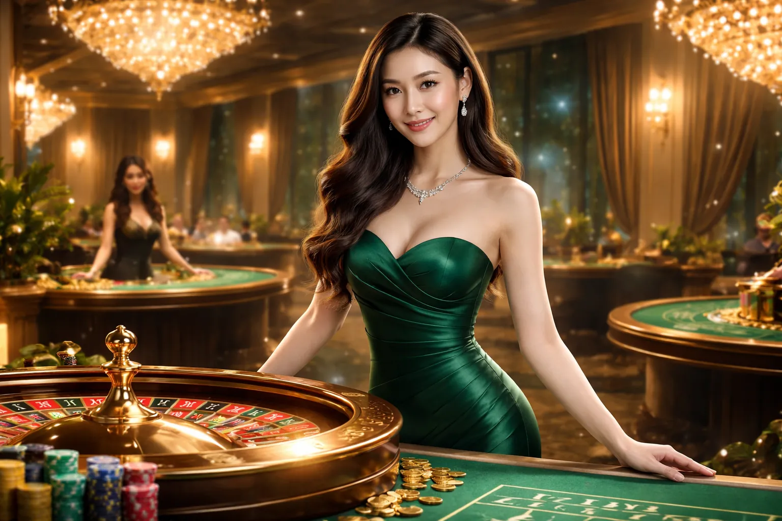 Sân vận động lớn với trận đấu bóng đá đang diễn ra, ánh sáng xanh của jin88 bao phủ, thể hiện sự sôi động của cá cược thể thao trực tuyến